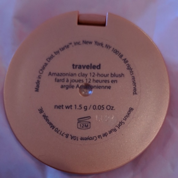 4 for $20 NEW Tarte Amazonian Clay 12-hour blush - Picture 2 of 2